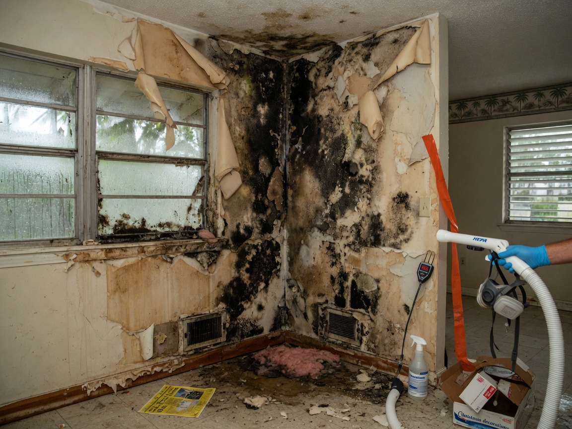 Black Mold in Florida Homes: Signs, Causes, and Remediation
