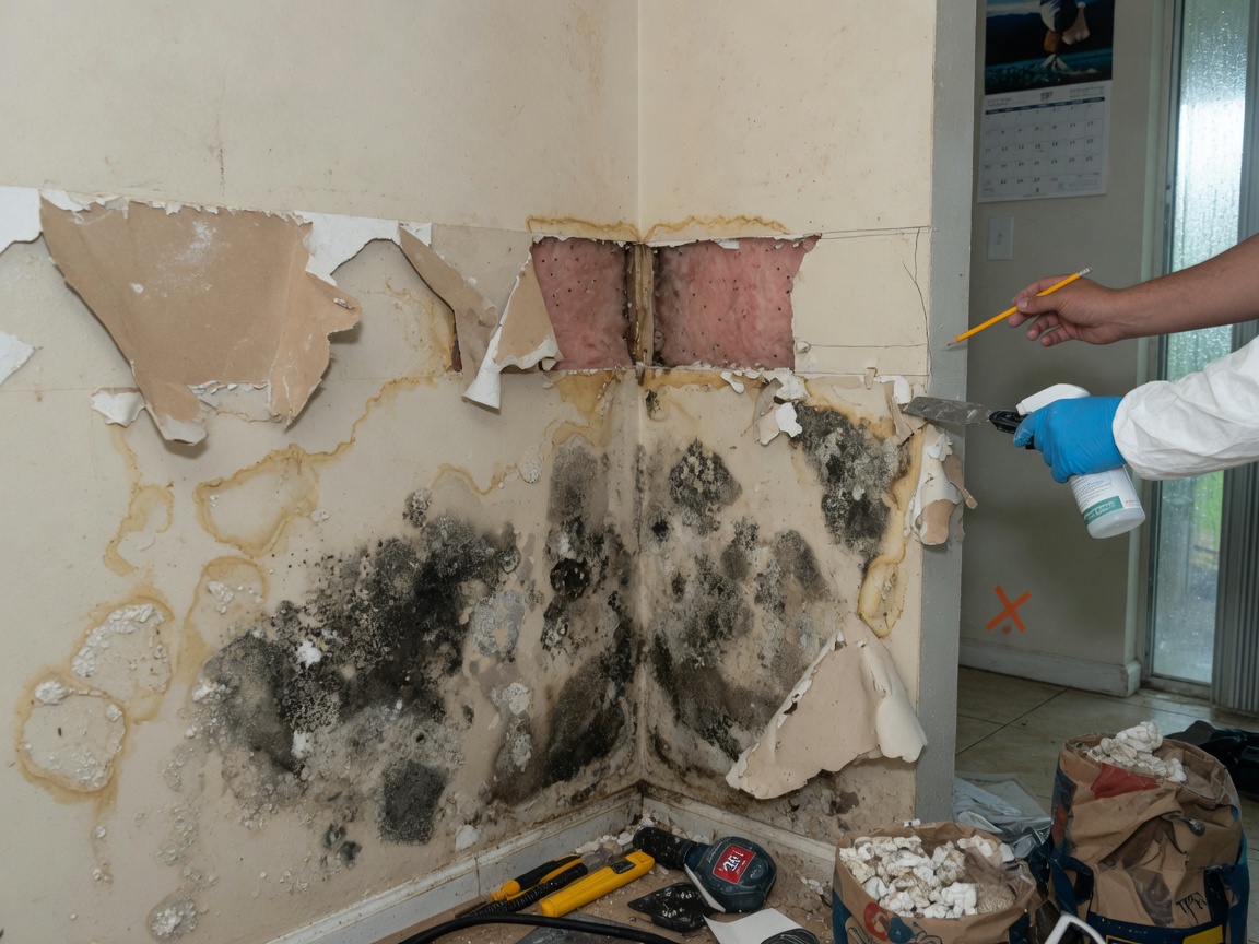 Mold in Drywall: When Can It Be Cleaned and When Should It Be Replaced?