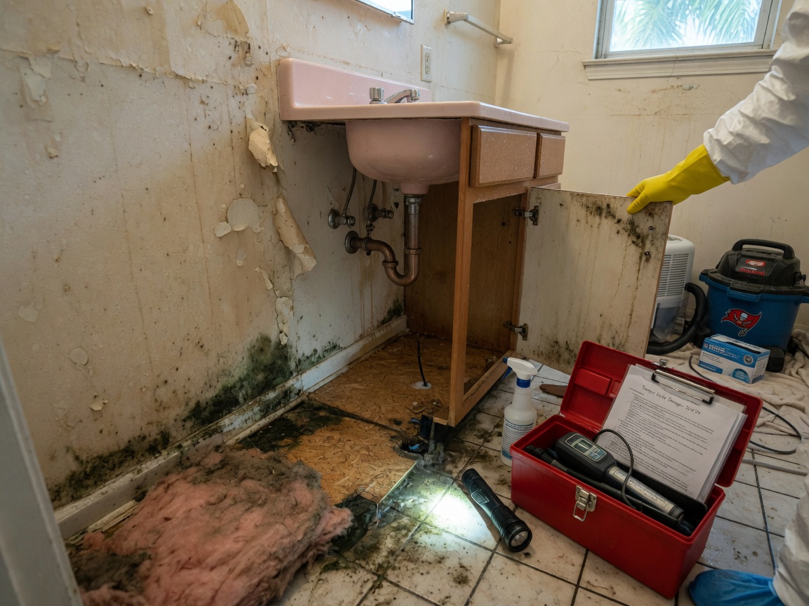 Mold Remediation After a Plumbing Leak: What to Do First