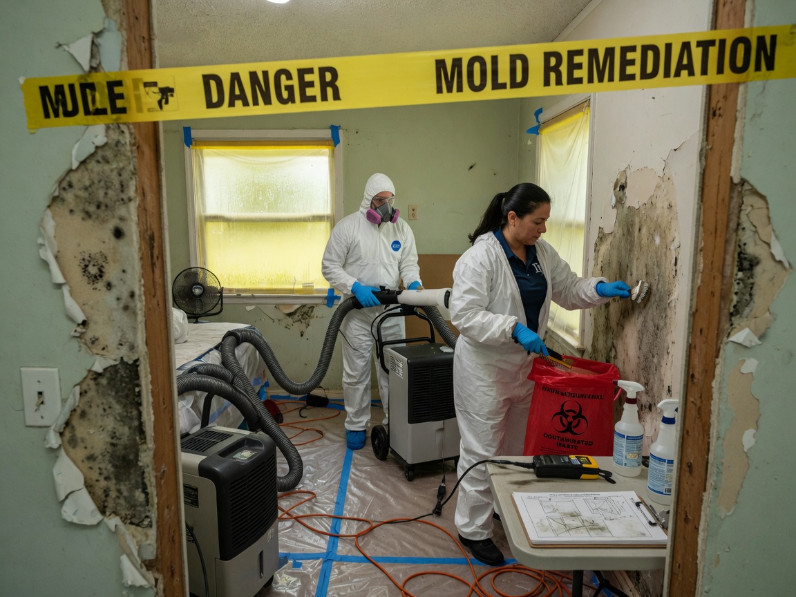 What to Expect During a Professional Mold Remediation