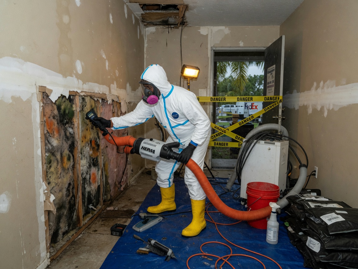 Commercial Mold Remediation in Tampa