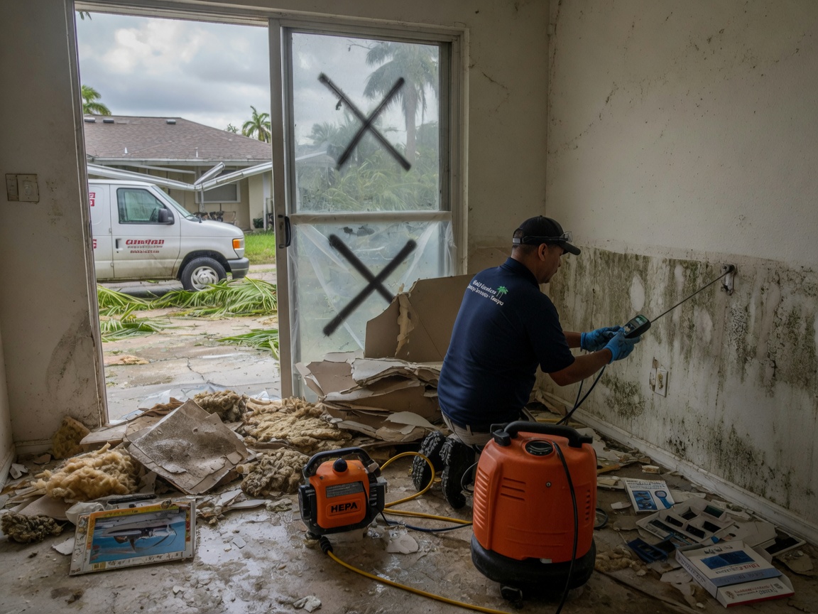 Mold Hurrican Damage Services in Tampa